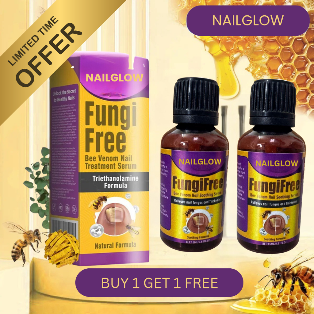 NAILGLOW Bee Venom Nail Serum (Buy 1 Get 1 FREE)